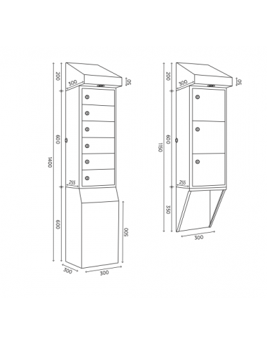 Taquillas carga móviles y tablets