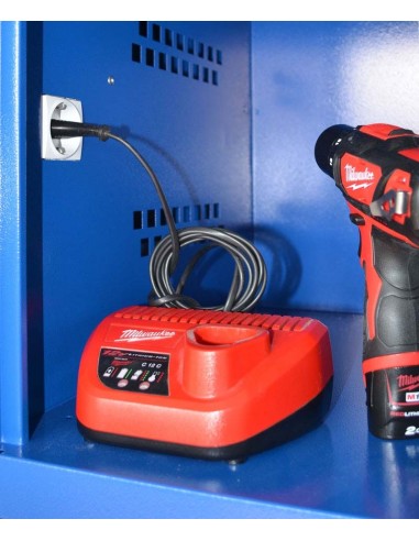 Taquilla carga herramientas