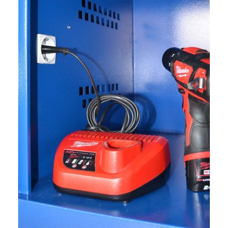 Taquilla carga herramientas