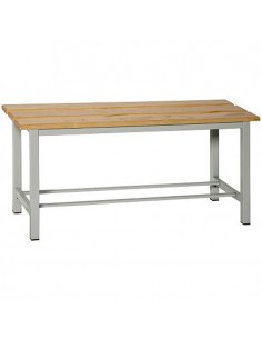 banco sencillo madera