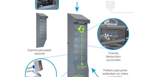 Mueble cargador móviles: la solución perfecta para organizar y cargar tus dispositivos